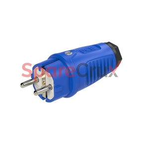 0511-Bs | Pce Schuko Socket Plug 16A 2P + E Ip44