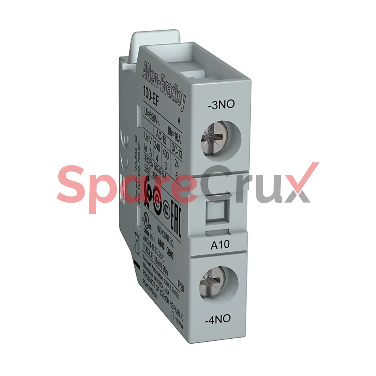 100-Efa01 | Allen Bradley Auxiliary Contact Blocks For Front Mounting