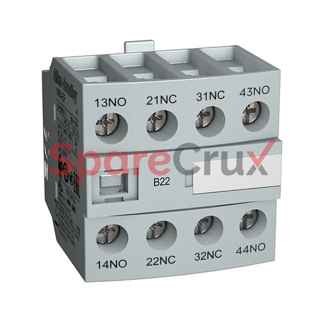 100-Efa04 | Allen Bradley Auxiliary Contact Block For Front Mounting