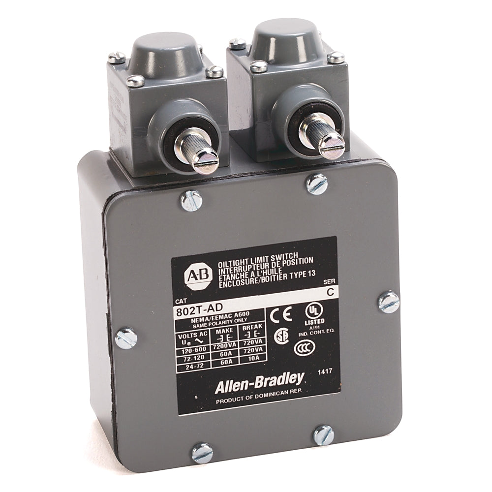802T-ACD | ALLEN BRADLEY | Interrupteur de fin de course standard