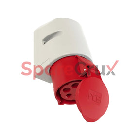 125-6 | Pce Well Socket Outlet 32 A 3P + N E Ip 44