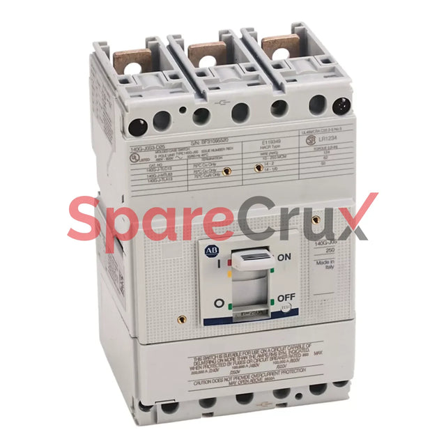 140G-J2F3-D25-Sj-Ka | Allen Bradley 140G 250A J Frame Molded Case Circuit-Breaker