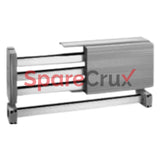 141A-Bst48 | Allen Bradley B-Style Support Rail 48 Inches For Extended Control Plug Mounting