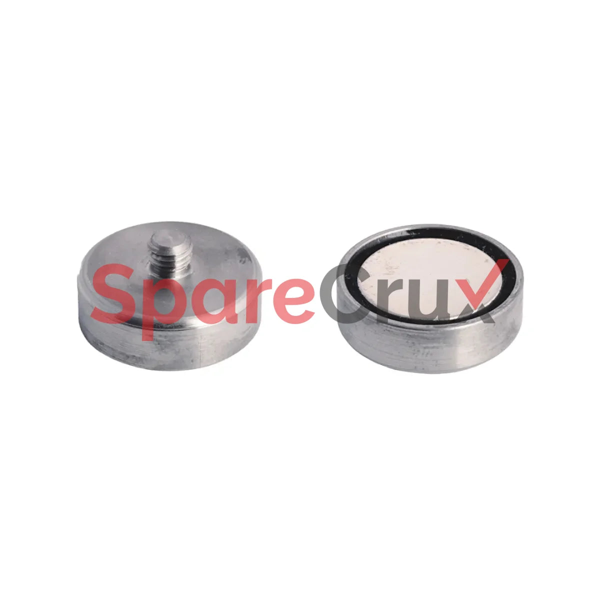 1443-Mag-100F-35 | Allen Bradley 1’’ Dia Flat Surface Magnet 35 Lb Pull 1/4-28 Thread