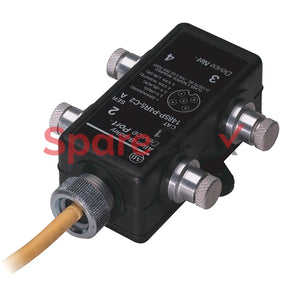 1485P-P4T5-T5 | Allen Bradley Devicenet Tap Micro Straight Male To 5-Pin Grey Pvc Jacket