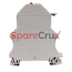 1492-J6Fb2250 | Allen-Bradley Terminal Block Screw-Type 6 Mm² 300V Ac/Dc 41A Fuse 250V Grey