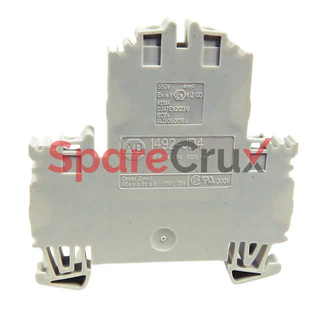 1492-Jd4-Br | Allen-Bradley Terminal Block Screw-Type 4 Mm² 300V Ac/Dc 32A With Disconnect Relay