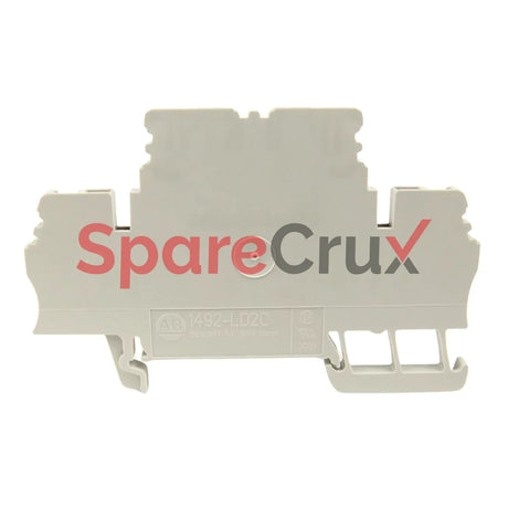 1492-Ld2C | Allen-Bradley Disconnect Terminal Block 2-Pole 600V Ac/Dc 30A With Lever Clear