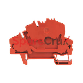 1492-Ld3-Re | Allen-Bradley Disconnect Terminal Block 3-Pole 600V Ac/Dc 30A With Lever Red