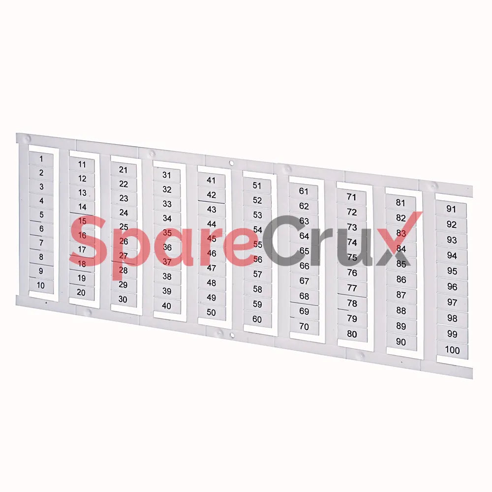 1492-M6X12VL3 | ALLEN-BRADLEY | Marker, Terminal Block, 6 mm x 12 mm, V1 Version, L3 Series