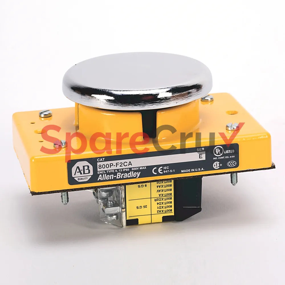 800P-F2CA | ALLEN BRADLEY | 800P Palm-Operated PB