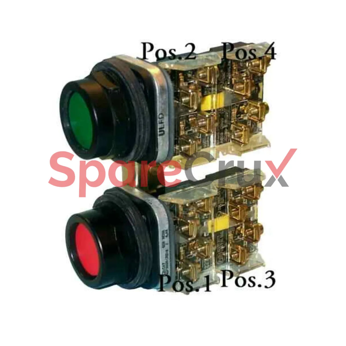 800HC-CRB16A | ALLEN BRADLEY | 30mm Double Push Button 800H PB