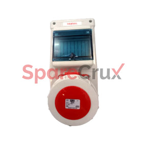 3142 Ts-16 | Pce Wall Sockets With Din - Rail 16A 3P + E Ip67