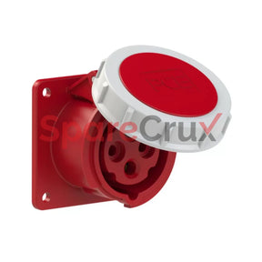 3242-6 | Pce Panel Mounting Socket Straight Watertight 32 A 3P + E Ip67
