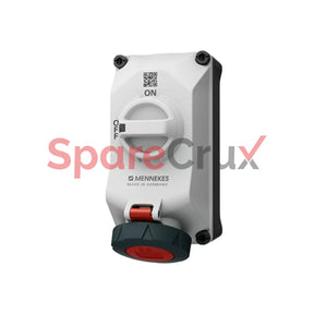 5602406G | Mennekes Cee Wall Mounted Fused Receptacles Switched With Mechanical Duo-Interlock 16Amp