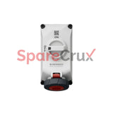 5602406G | Mennekes Cee Wall Mounted Fused Receptacles Switched With Mechanical Duo-Interlock 16Amp