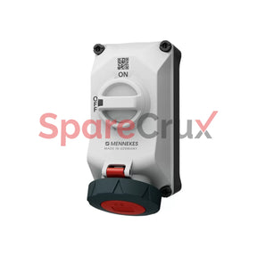 5604506G | Mennekes Cee Wall Mounted Fused Receptacles Switched With Mechanical Duo-Interlock 32Amp
