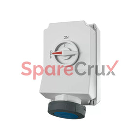 5911A | Mennekes Cee Wall Mounted Fused Receptacles Switched With Mechanical Duo-Interlock 63Amp 2