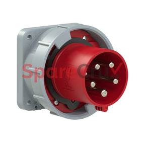 635-6 | Pce Cee-Flanged Plug Straight 63A 5P 6H Ip67 Power Twist