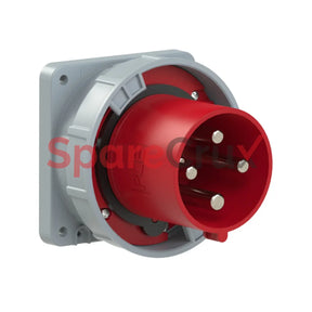 644-6 | Pce Cee - Flanged Plug Straight 125A 4P 6H Ip67 Power Twist