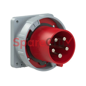 645-6 | Pce Cee - Flanged Plug Straight 125A 5P 6H Ip67 Power Twist