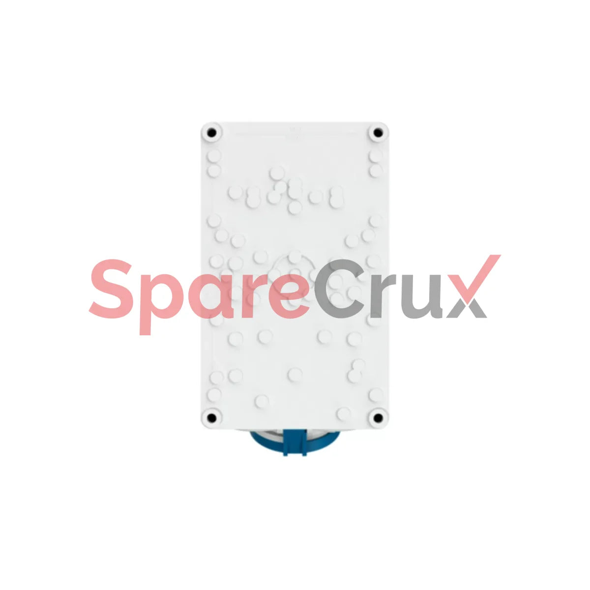 6571 | Mennekes Cee Wall Mounted Fused Receptacles Switched With Mechanical Duo-Interlock 63Amp 2 +