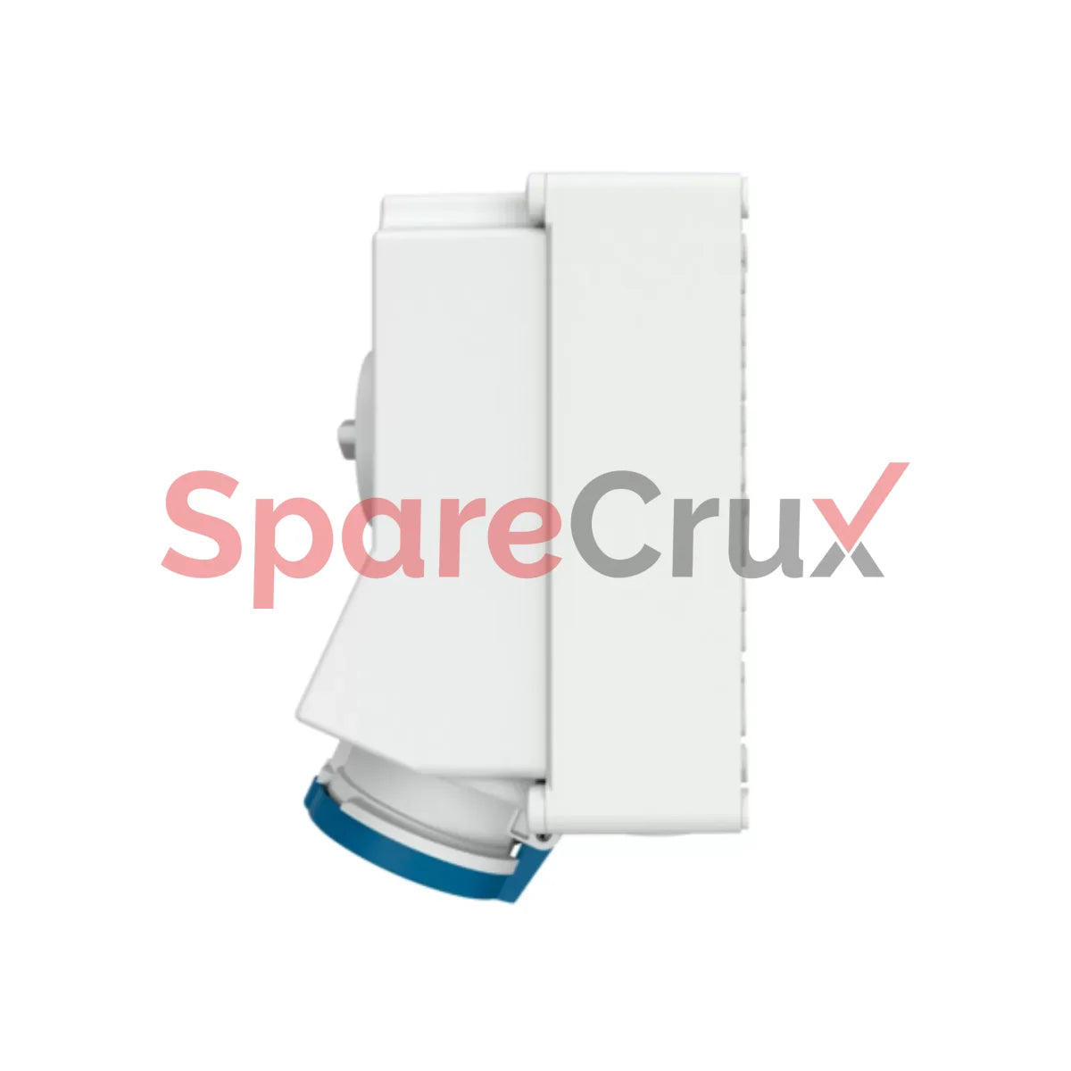 6571 | Mennekes Cee Wall Mounted Fused Receptacles Switched With Mechanical Duo-Interlock 63Amp 2 +