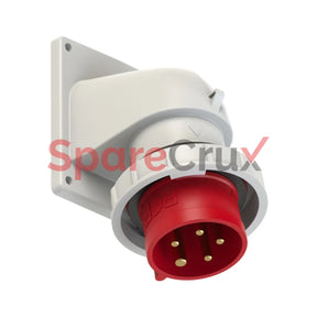 777152-6 | Pce Cee - Flanged Plug Angled 16A 5P 6H Ip67