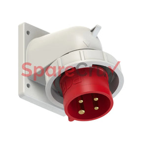 777242-6 | Pce Cee - Flanged Plug Angled 32A 4P 6H Ip67