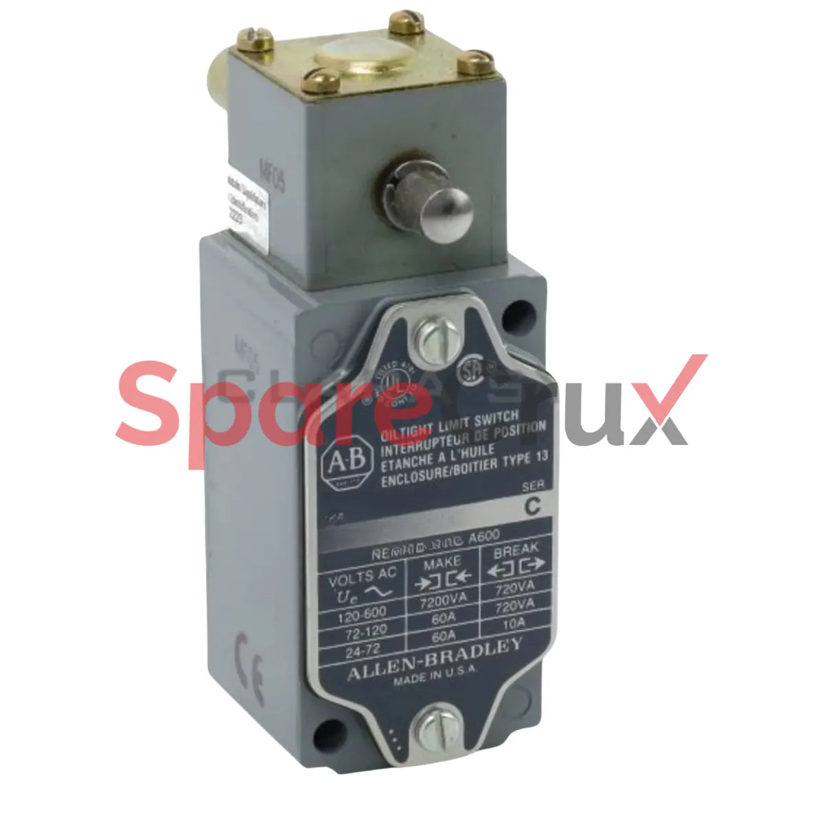 802T-CMTH | ALLEN BRADLEY | Interrupteur de fin de course standard