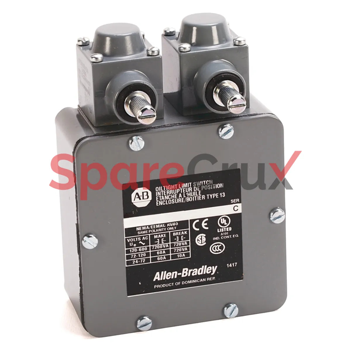 802T-DD | ALLEN BRADLEY | Standard Limit Switch