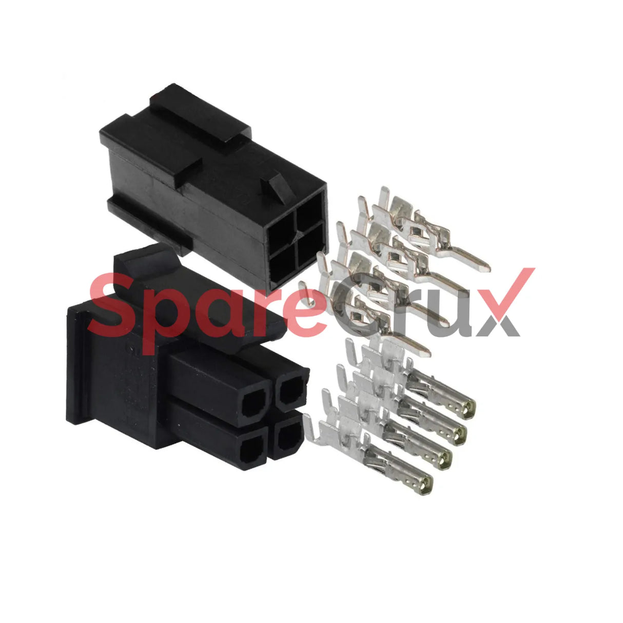 1200700433 | MOLEX | 4-Position M12 Female Receptacle Cable Assembly, 18 AWG PVC Leads, 2m