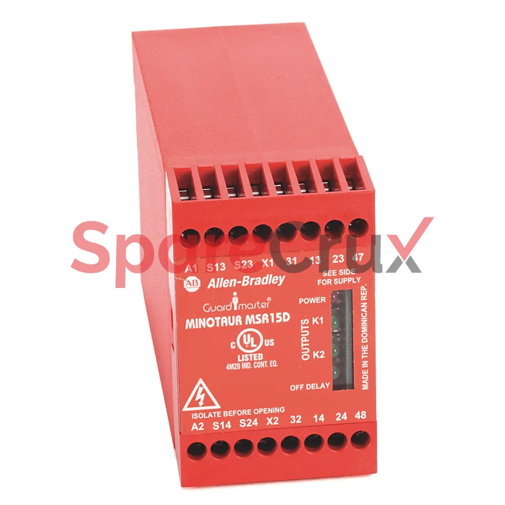 440R-D23170 | ALLEN BRADLEY | MSR125 Two-Hand Control safety relay