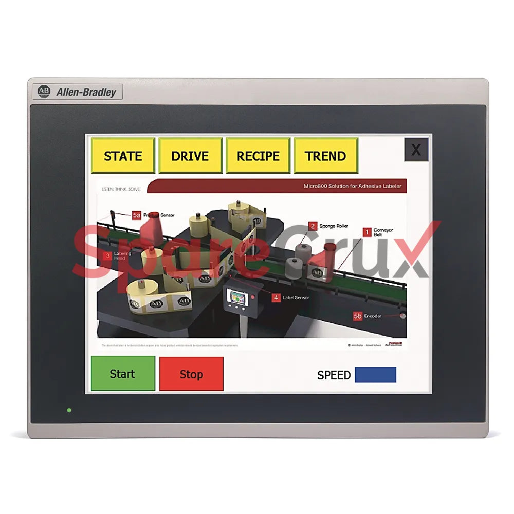 2711R-T10T | ALLEN BRADLEY | PanelView 800 10.4-Inch HMI Terminal