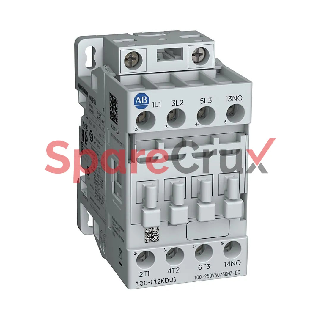 100-E12KD01 | ALLEN BRADLEY | Contactor IEC 12 A 100 50 60 Hz/100 250V DC