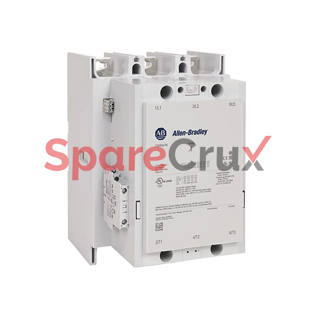 100-E750ED11 | ALLEN BRADLEY | 100-E MCS-E Contactor, 750 A, AC3 Duty, 100-250V AC 50/60Hz / 100-250V DC Electronic Coil