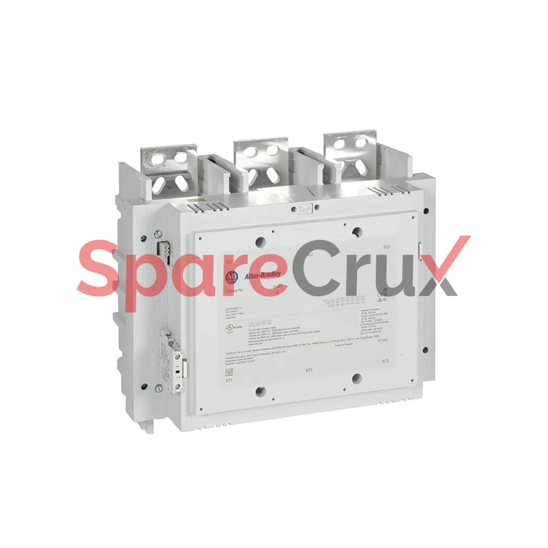 100-E2050ED11 | ALLEN BRADLEY | 100-E MCS-E Contactor, 2050A, AC1 Duty, 100-250V AC 50/60Hz / 100-250V DC Electronic Coil w/ PLC Interface, 1 N.O. 1 N.C.