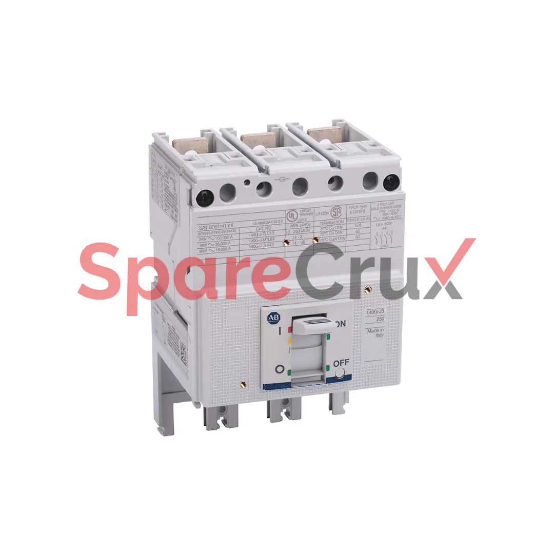 140G-J3F3-D12 | ALLEN BRADLEY | 140G 250A J Frame Molded Case Circuit-Breaker