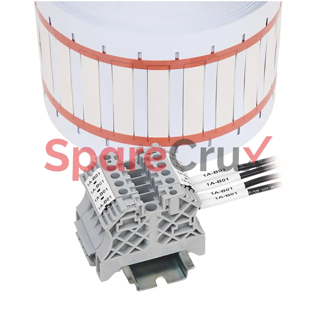 1492-MHS3X12 | ALLEN BRADLEY | Marker Card, Snap-In, Customizable, 3mm X 12mm, 1492 Series