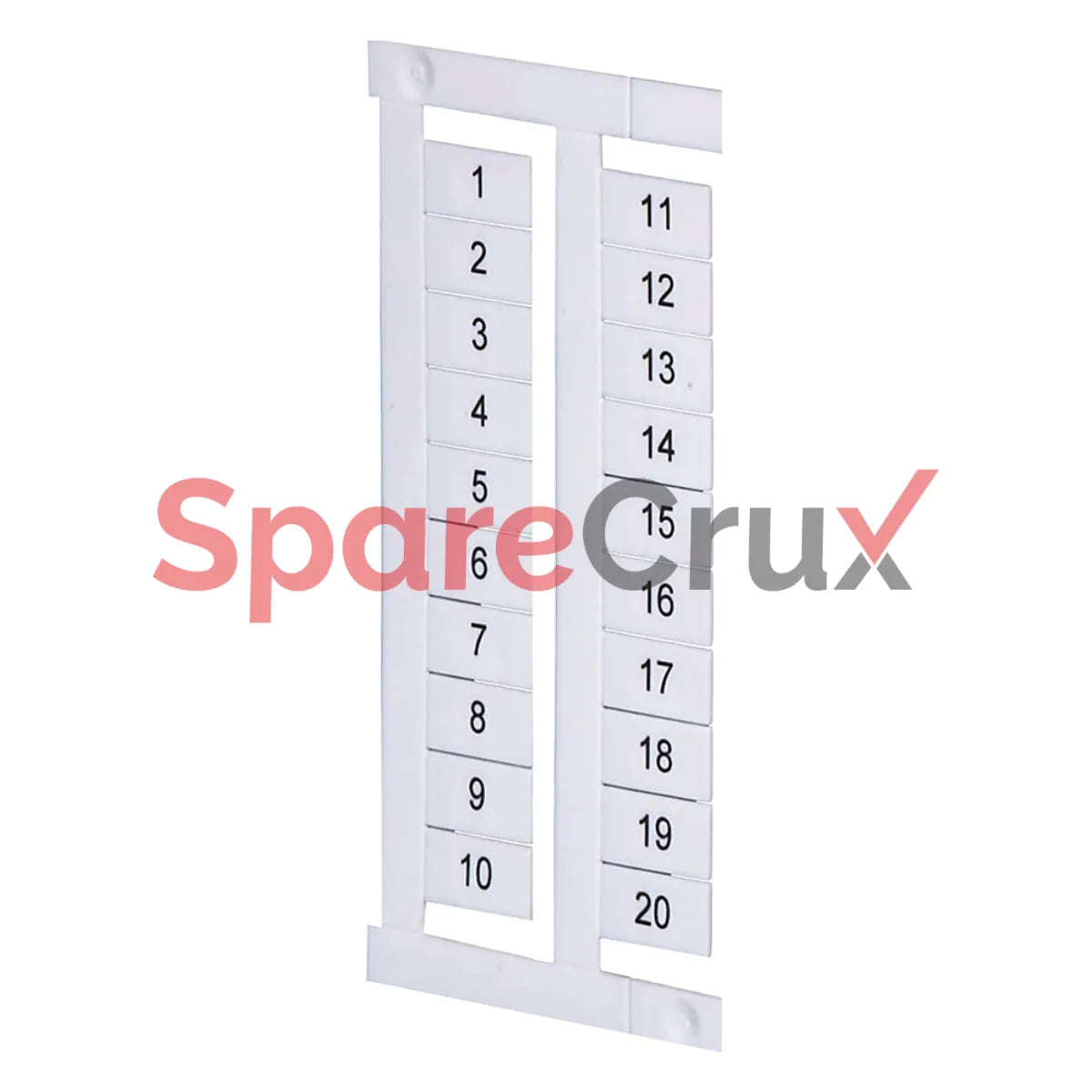 1492-MS8X12H1-10 | ALLEN BRADLEY | Marker Card, Horizontal, Numbered 1-10, 8mm X 12mm, 1492 Series