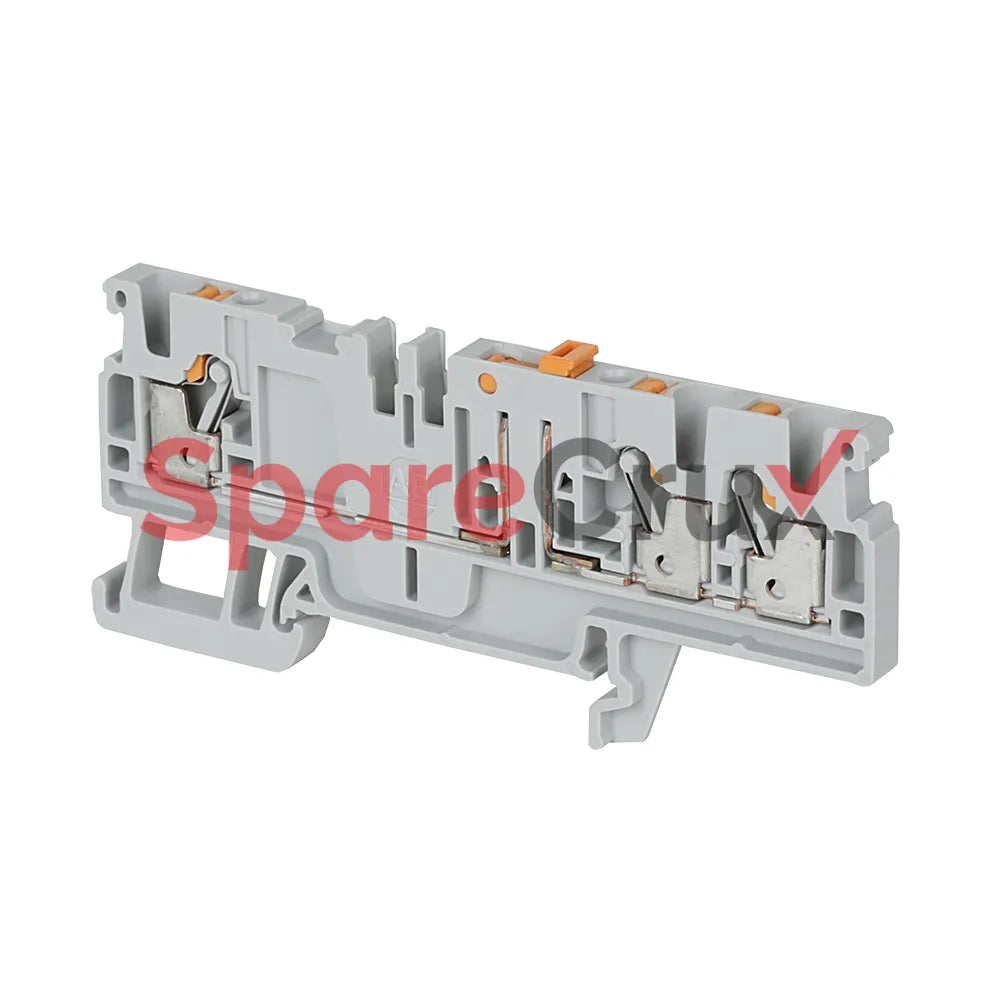 1492-PKD3T | ALLEN BRADLEY | 1492-P Push-in Terminal Block, 2.5 mm² (AWG 28 - AWG 12), 20 A