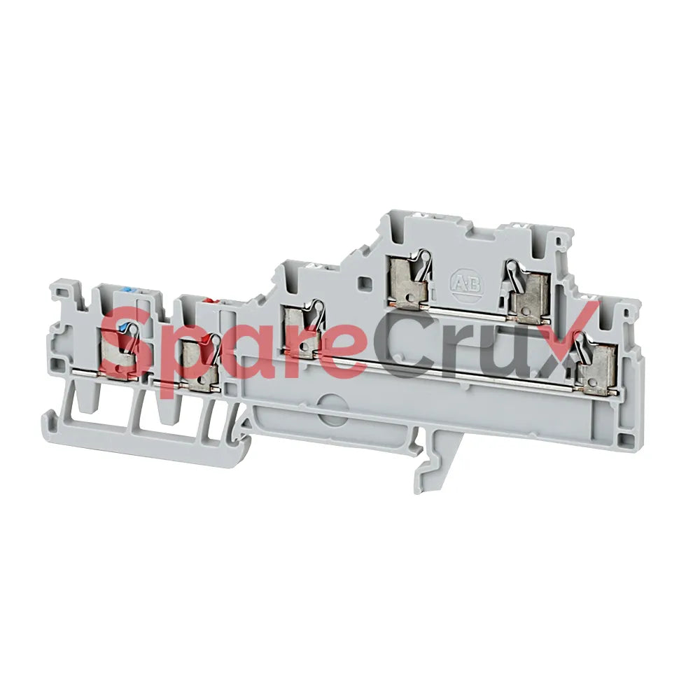 1492-PS2-4 | ALLEN BRADLEY | Terminal Block, Push-in Connection, Sensor Block, 4 Circuits, 1.5 mm² (AWG 26–14), Gray