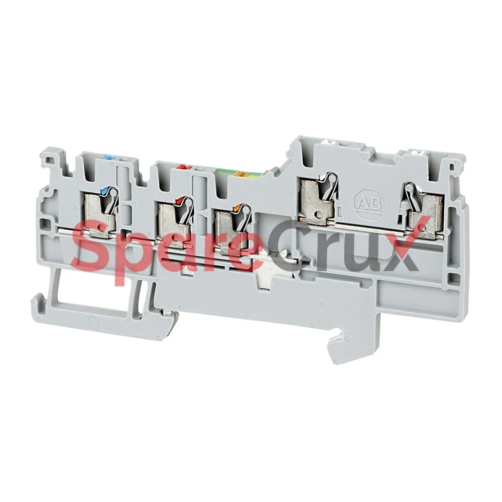 1492-PSG2-4 | ALLEN BRADLEY | Terminal Block, Push-in Connection, Sensor Block with Grounding, 4 Connections, 1.5 mm² (AWG 26–14), Gray
