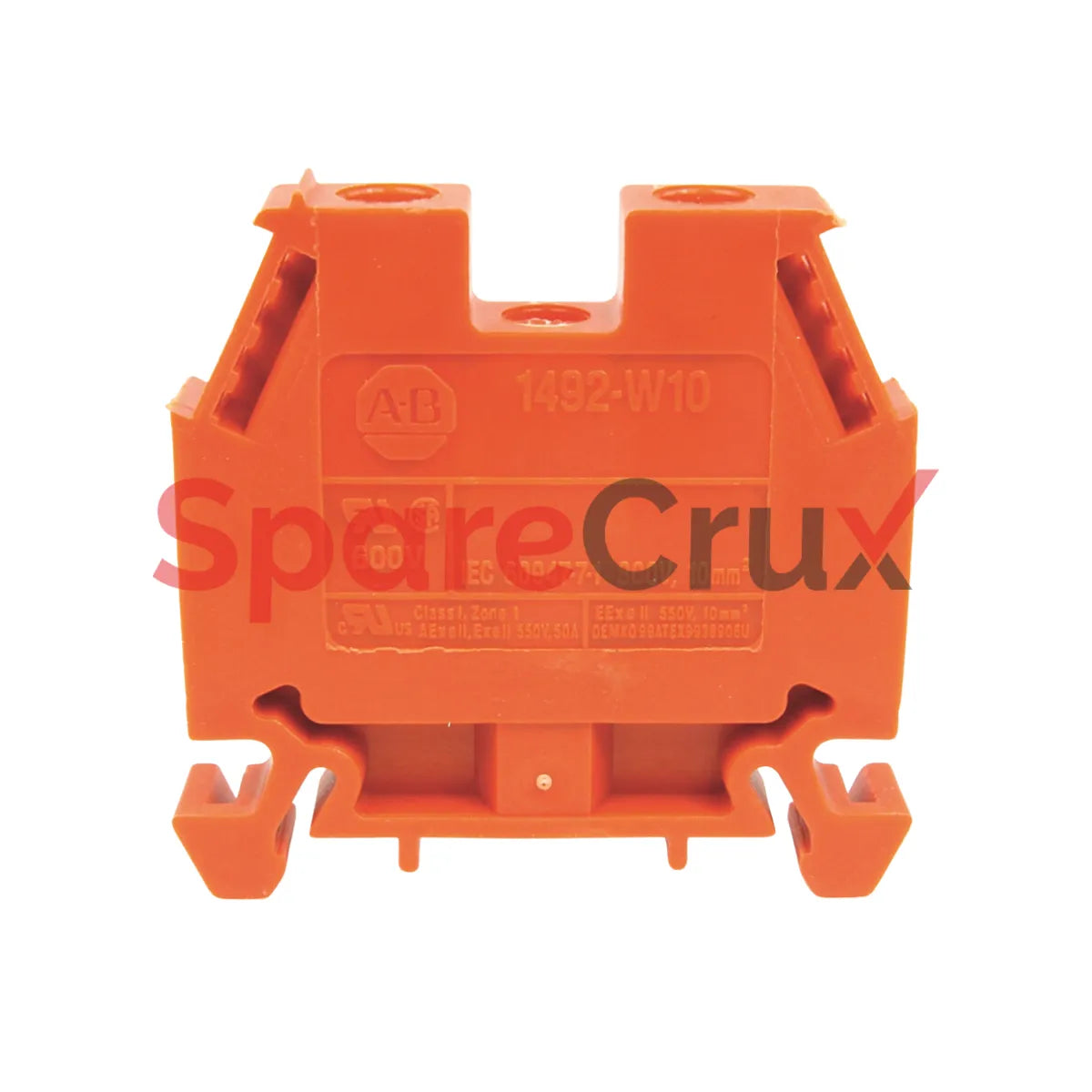 1492-W10-OR | ALLEN BRADLEY | SPM Wiring Terminal, 10mm, Orange