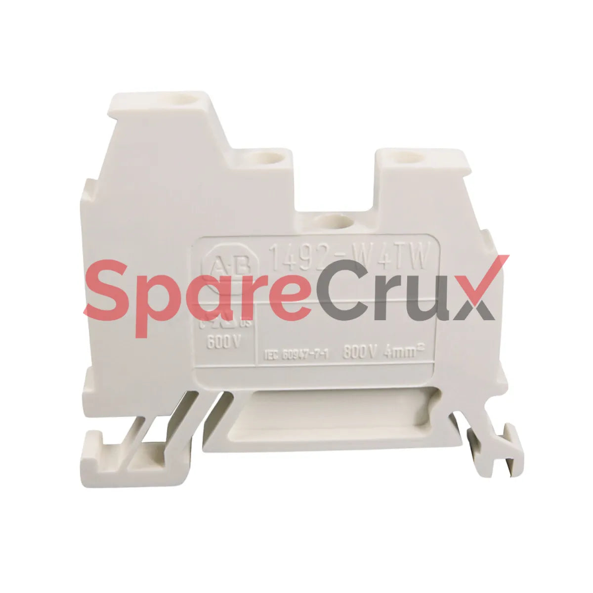 1492-W4TW-W | ALLEN BRADLEY | SPM Terminal Block, 4mm, Twist Lock Type, White, Provides Quick and Safe Wiring for Power Distribution Applications