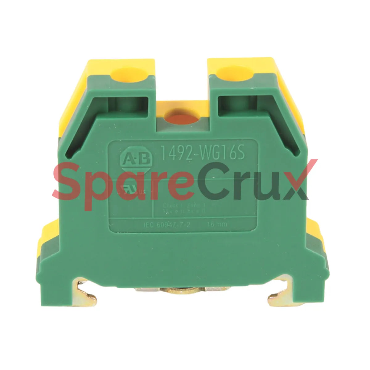 1492-WG16S | ALLEN BRADLEY | SPM Wiring Terminal Block, 16mm, Screw Type, Single-Pole, Provides Safe and Efficient Connections for Larger Industrial Systems