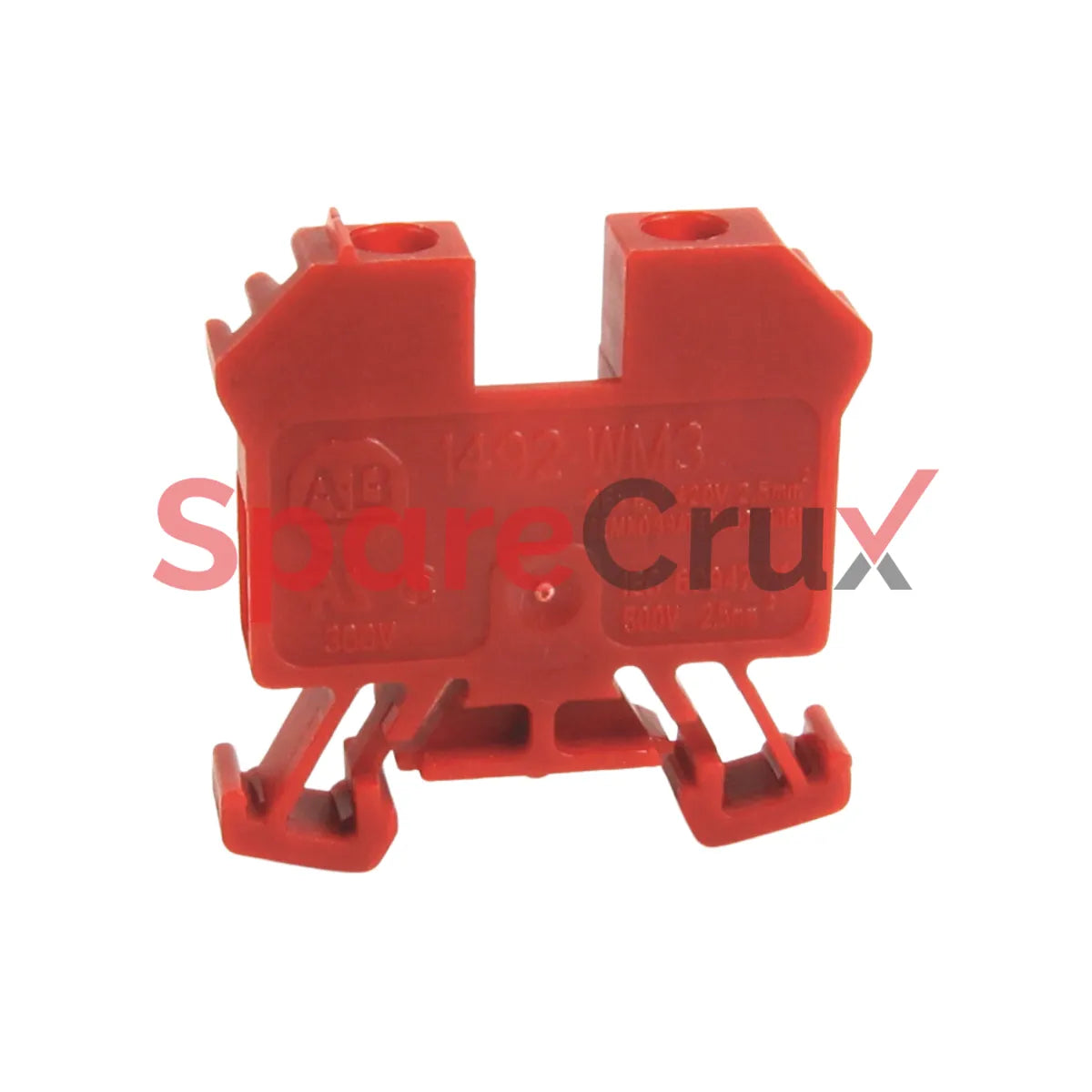 1492-WM3-RE | ALLEN BRADLEY | SPM Wiring Terminal Block, 3mm, Red, Ensures Safe and Efficient Electrical Connections for Various Industrial Wiring Projects