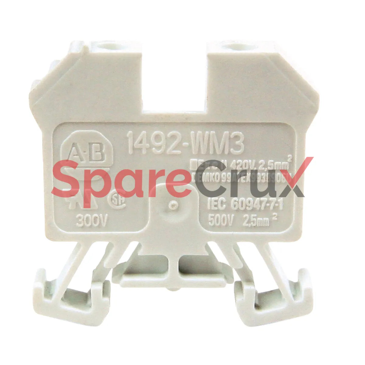 1492-WM3-W | ALLEN BRADLEY | SPM Wiring Terminal Block, 3mm, White, High-Quality Solution for Reliable and Safe Electrical Connections