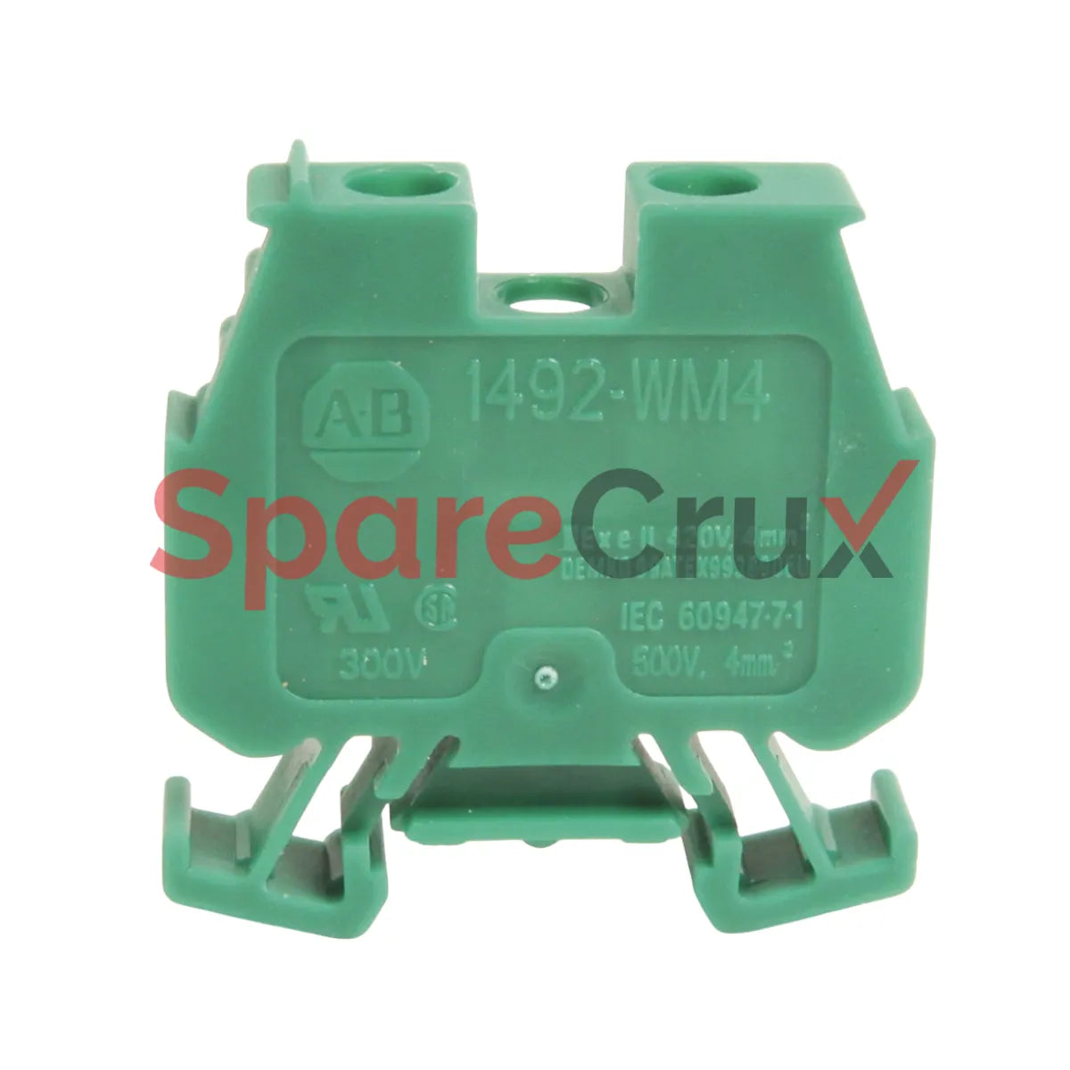 1492-WM4-G | ALLEN BRADLEY | SPM Wiring Terminal Block, 4mm, Green, Provides Safe and Reliable Connections for Electrical Applications