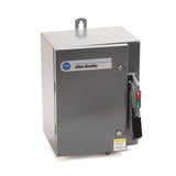 1494GY-BF3J6-98 | ALLEN BRADLEY | 30A, 3-Pole, Fusible Enclosed Disconnect Switch with Class J Fuse Clips and Painted Metal Handle, Type 3R/4/12 Painted Metal Enclosure